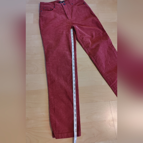 Chadwicks corduroy pants/jeans size 8P and a faded rusty red color - Picture 7 of 10